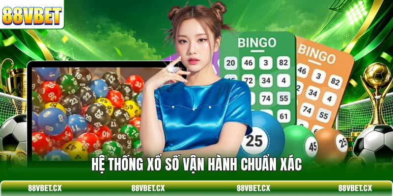 Hệ thống xổ số vận hành chuẩn xác