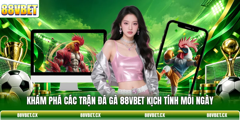 Khám phá các trận đá gà 88VBET kịch tính mỗi ngày