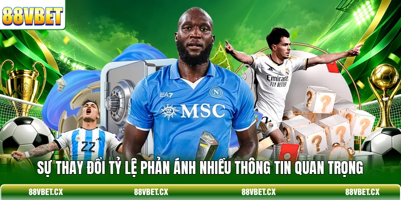 Sự thay đổi tỷ lệ phản ánh nhiều thông tin quan trọng